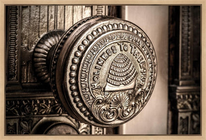 Salt Lake City Temple Holiness Gallery Wrap