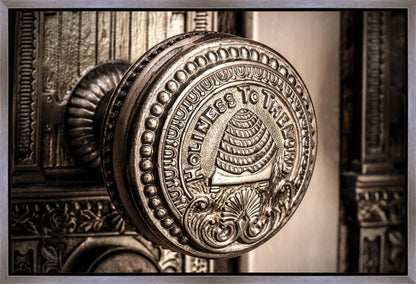 Salt Lake City Temple Holiness Gallery Wrap