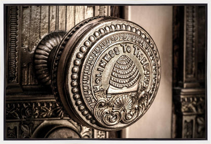 Salt Lake City Temple Holiness Gallery Wrap