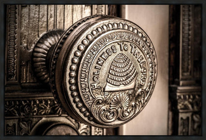 Salt Lake City Temple Holiness Gallery Wrap