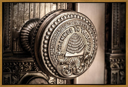 Salt Lake City Temple Holiness Gallery Wrap