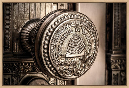 Salt Lake City Temple Holiness Gallery Wrap