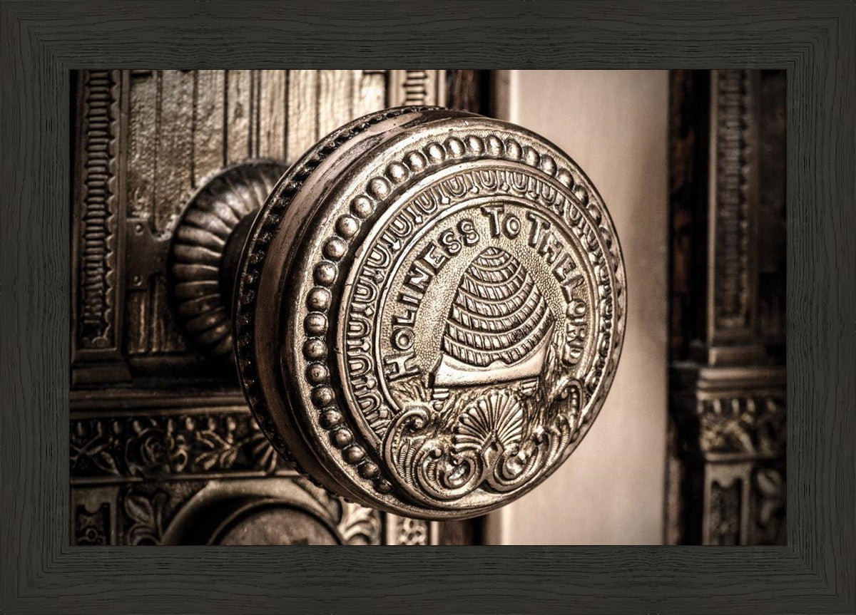 Salt Lake City Temple Holiness