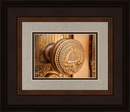 Salt Lake City Temple Holiness In Gold