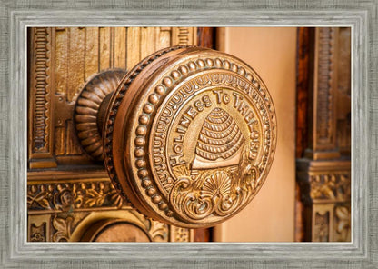 Salt Lake City Temple Holiness In Gold