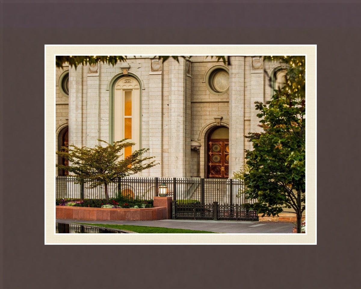Salt Lake City Temple Inner Glow