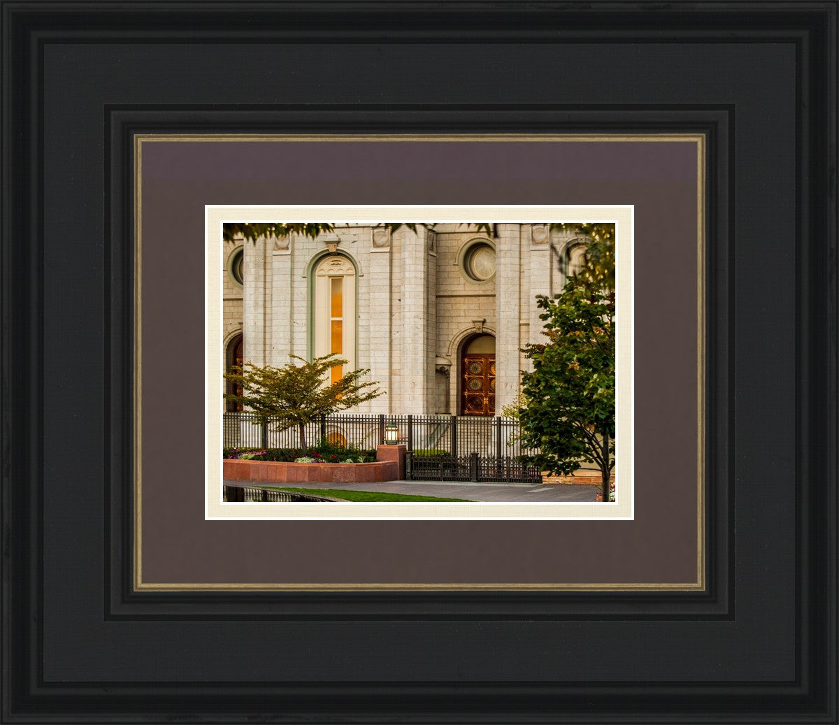 Salt Lake City Temple Inner Glow