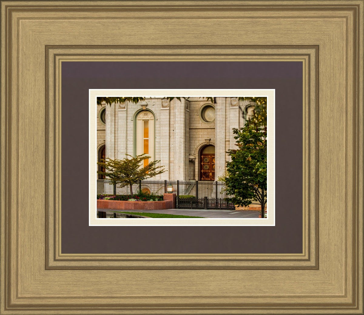 Salt Lake City Temple Inner Glow