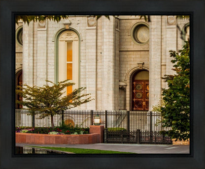 Salt Lake City Temple Inner Glow Gallery Wrap