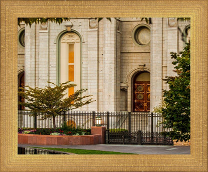 Salt Lake City Temple Inner Glow