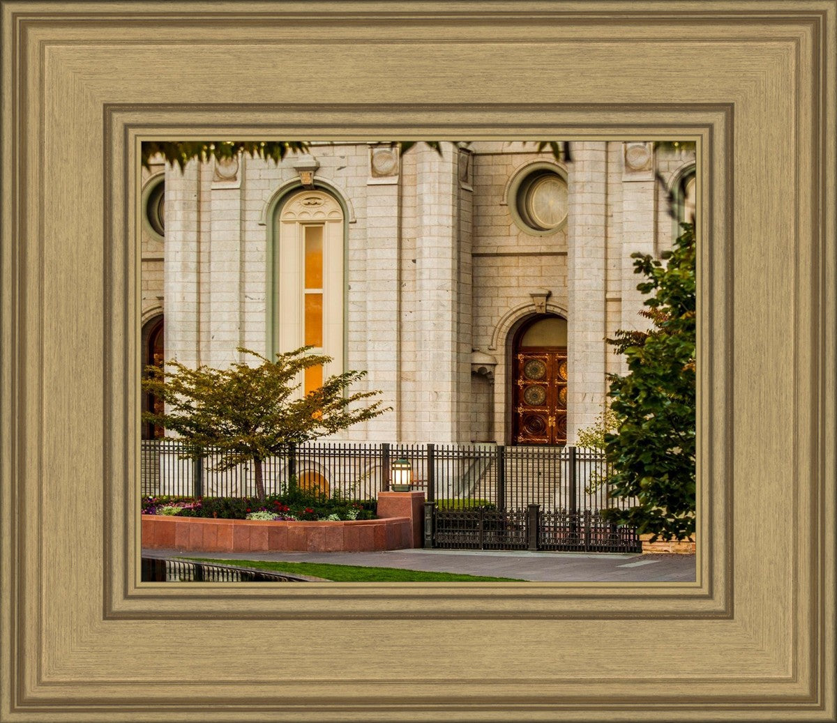Salt Lake City Temple Inner Glow