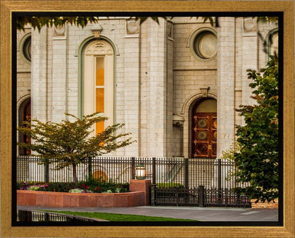 Salt Lake City Temple Inner Glow Gallery Wrap