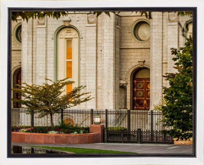 Salt Lake City Temple Inner Glow Gallery Wrap