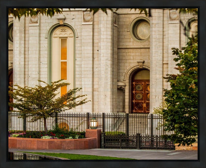 Salt Lake City Temple Inner Glow Gallery Wrap