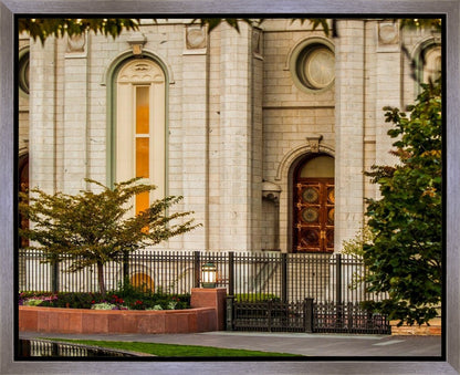 Salt Lake City Temple Inner Glow Gallery Wrap
