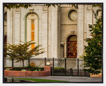 Salt Lake City Temple Inner Glow Gallery Wrap