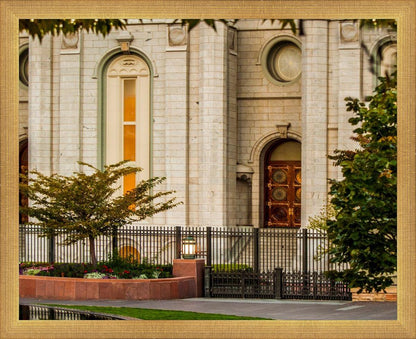 Salt Lake City Temple Inner Glow