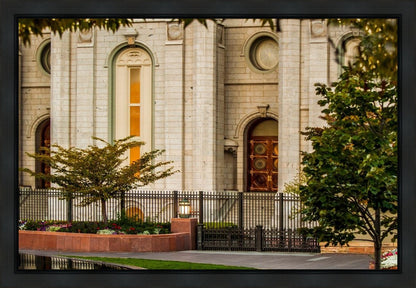 Salt Lake City Temple Inner Glow Gallery Wrap