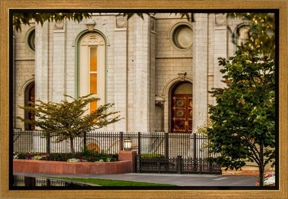 Salt Lake City Temple Inner Glow Gallery Wrap