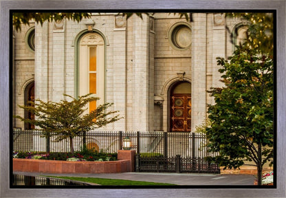 Salt Lake City Temple Inner Glow Gallery Wrap