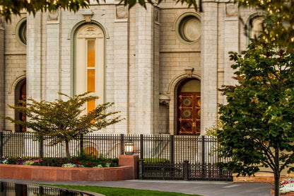 Salt Lake City Temple Inner Glow Gallery Wrap