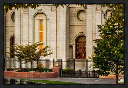 Salt Lake City Temple Inner Glow Gallery Wrap