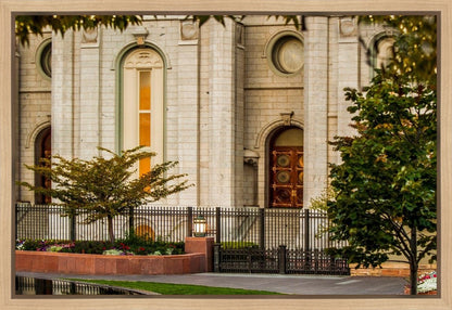 Salt Lake City Temple Inner Glow Gallery Wrap