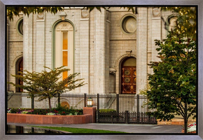 Salt Lake City Temple Inner Glow Gallery Wrap