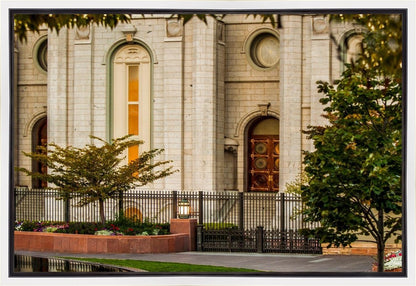 Salt Lake City Temple Inner Glow Gallery Wrap