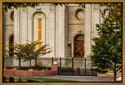 Salt Lake City Temple Inner Glow Gallery Wrap
