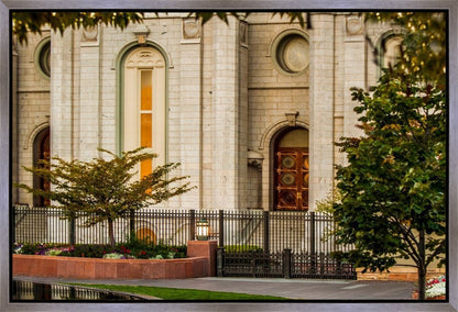 Salt Lake City Temple Inner Glow Gallery Wrap