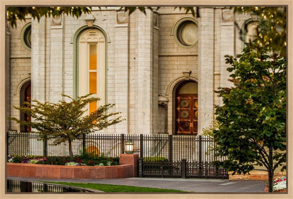 Salt Lake City Temple Inner Glow Gallery Wrap