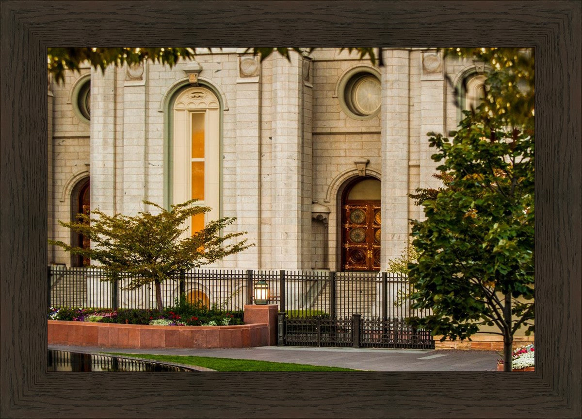 Salt Lake City Temple Inner Glow