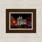 Salt Lake City Temple Lights Aglow