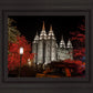 Salt Lake City Temple Lights Aglow
