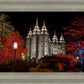 Salt Lake City Temple Lights Aglow