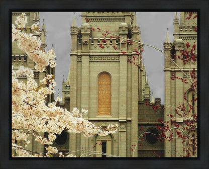 Salt Lake City Temple The Promise Gallery Wrap