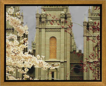 Salt Lake City Temple The Promise Gallery Wrap