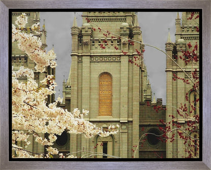 Salt Lake City Temple The Promise Gallery Wrap