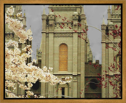Salt Lake City Temple The Promise Gallery Wrap