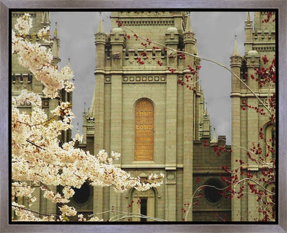Salt Lake City Temple The Promise Gallery Wrap