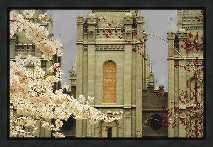 Salt Lake City Temple The Promise Gallery Wrap