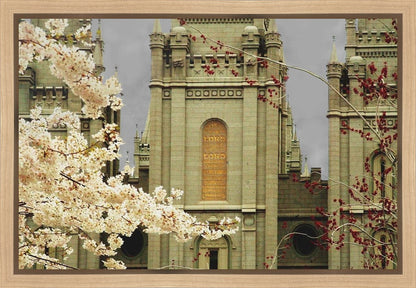 Salt Lake City Temple The Promise Gallery Wrap