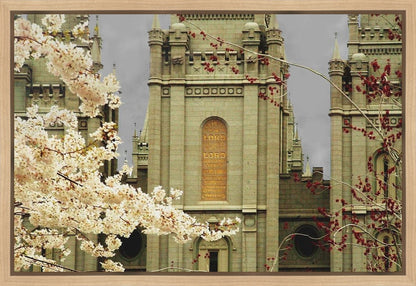 Salt Lake City Temple The Promise Gallery Wrap