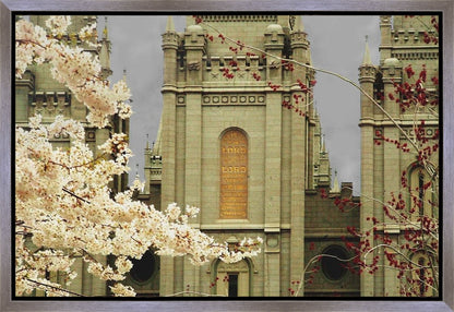 Salt Lake City Temple The Promise Gallery Wrap