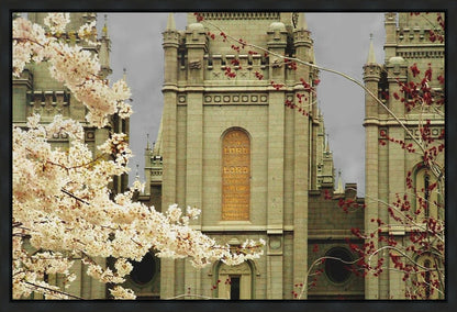 Salt Lake City Temple The Promise Gallery Wrap