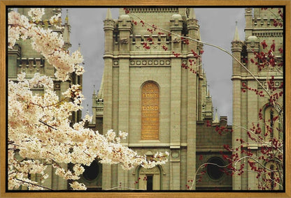 Salt Lake City Temple The Promise Gallery Wrap