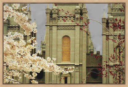 Salt Lake City Temple The Promise Gallery Wrap