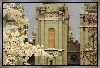 Salt Lake City Temple The Promise Gallery Wrap