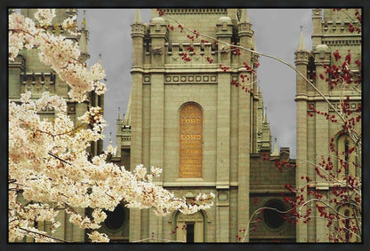 Salt Lake City Temple The Promise Gallery Wrap